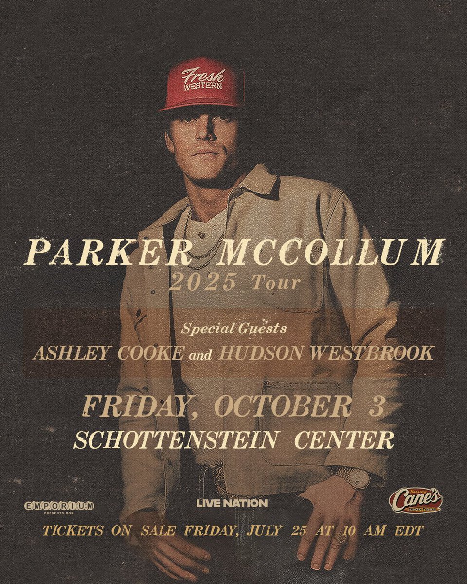 JUST ANNOUNCED: <a href="/ParkerMcCollum/">Parker McCollum</a> 🎶
📍Columbus, OH - 10.03

#parkermccollum #parkermccollumconcert #parkermccollummusic #columbuslivemusic
