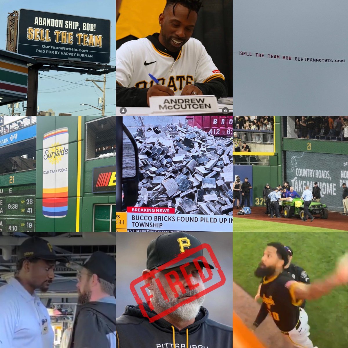 PGHClothingCo's tweet photo. Pittsburgh Pirates first half recap. #LetsGoBucs https://t.co/wG8VOkgsHR