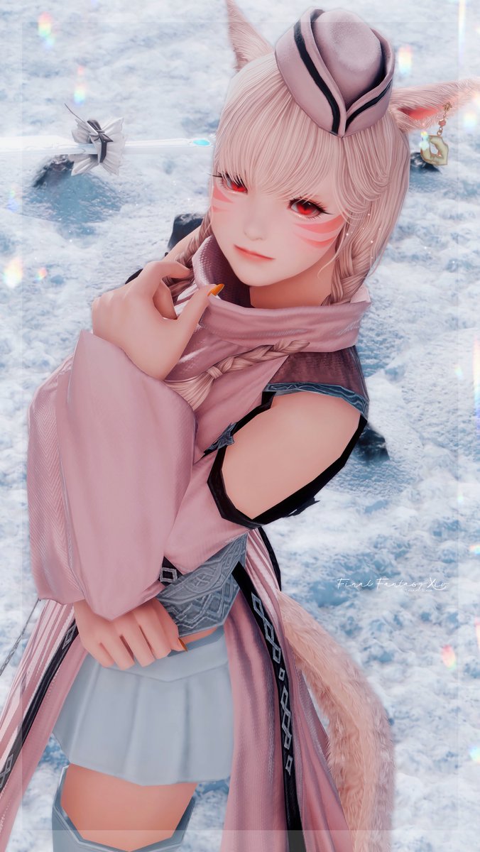 makoojou14's tweet image. 定期的に着たくなるアスフォデロース🕸♥꒦꒷

 #FF14  #ミコッテ