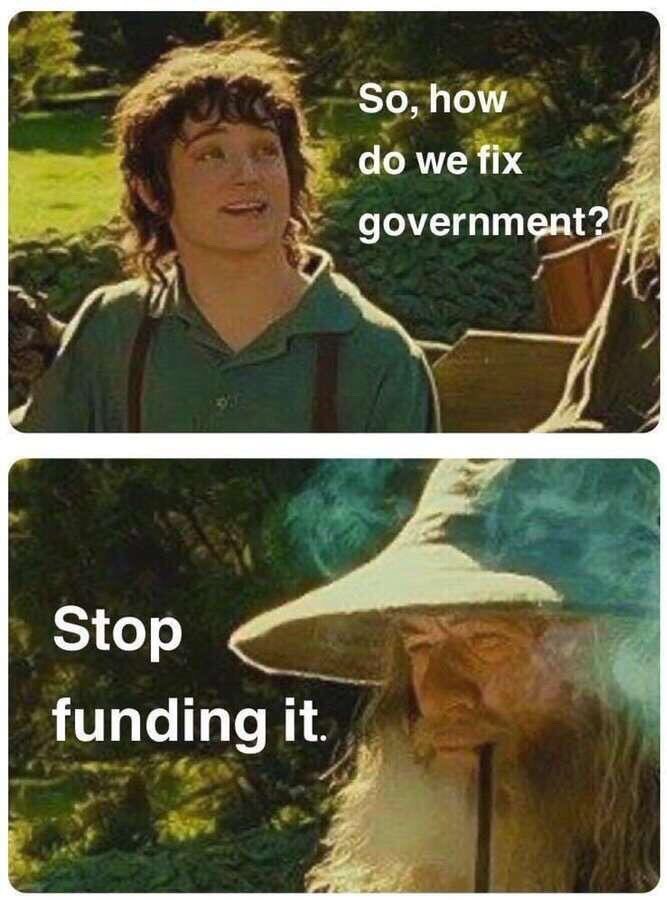 It's very simple. #Bitcoin fixes everything 🙌