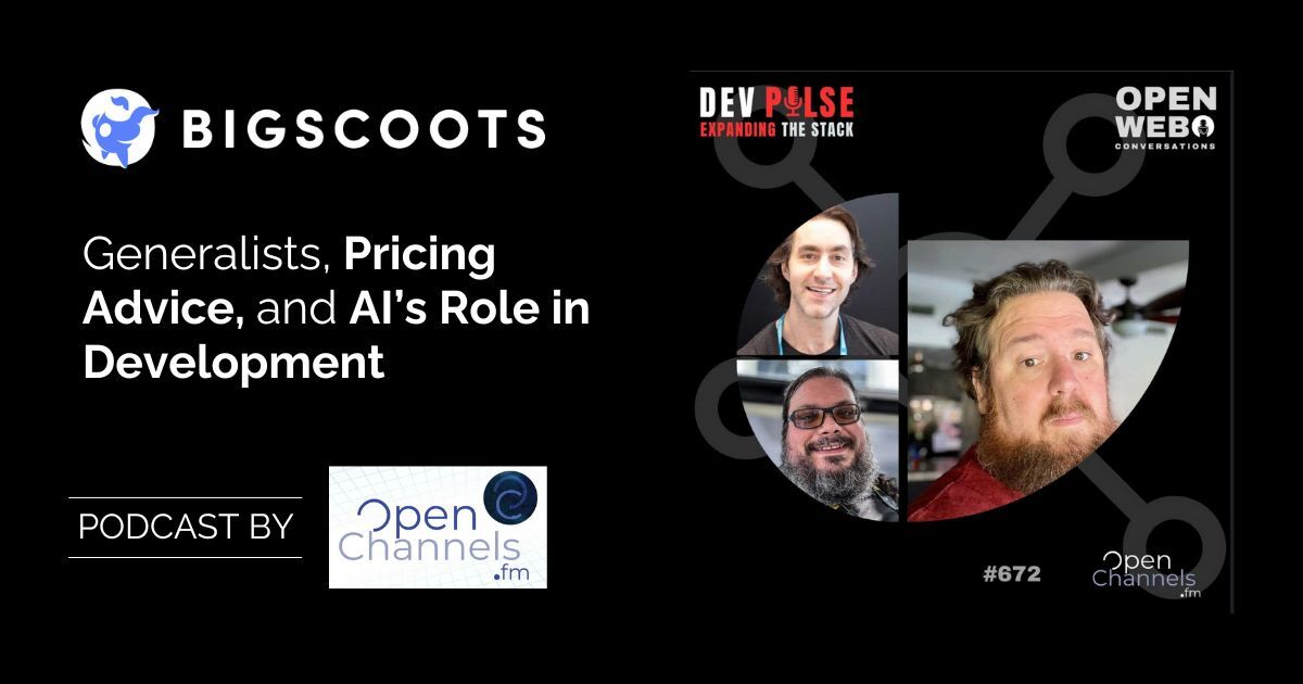 Hosts Zach Stepek of BigScoots and Carl Alexander are joined by Jason Cosper for a lively conversation that dives deep into the dynamics of infrastructure, hosting, and the ever-evolving WordPress ecosystem. hubs.la/Q03x1T1V0