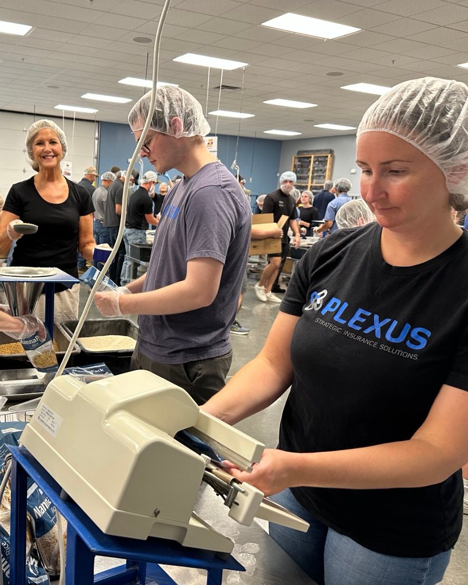 plexusgroupe's tweet image. Last week, our Deer Park associates volunteered at Feed My Starving Children. The group packed 137 boxes—nearly 30,000 meals—enough to feed 81 children for an entire year. We&apos;re proud to support organizations making a real impact!

#ThePlexusGroupe #ProudlyPlexus #FMSC