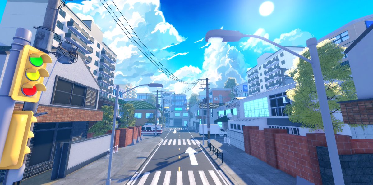 OmniKoi2's tweet image. Karakura Town

#roblox #robloxstudio #robloxart #robloxdev