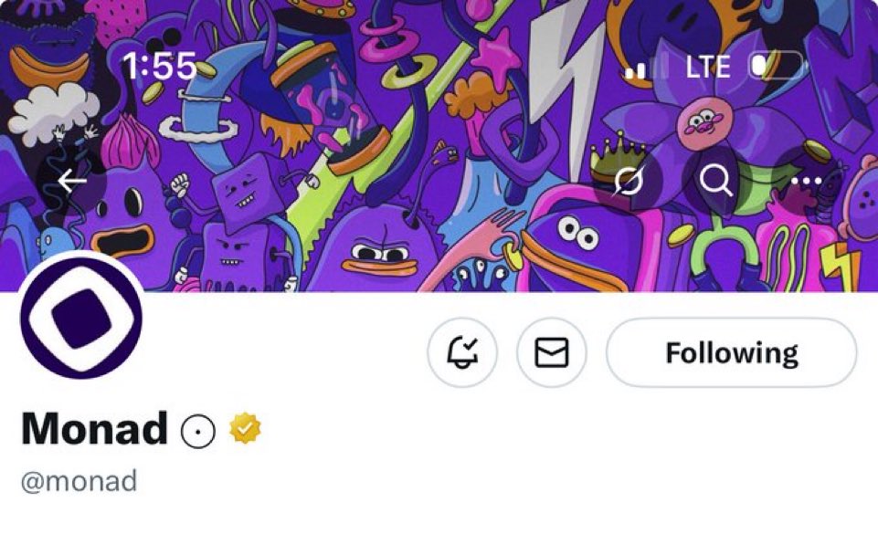 New profile, same monad

Super clean💜 
Gmonad
