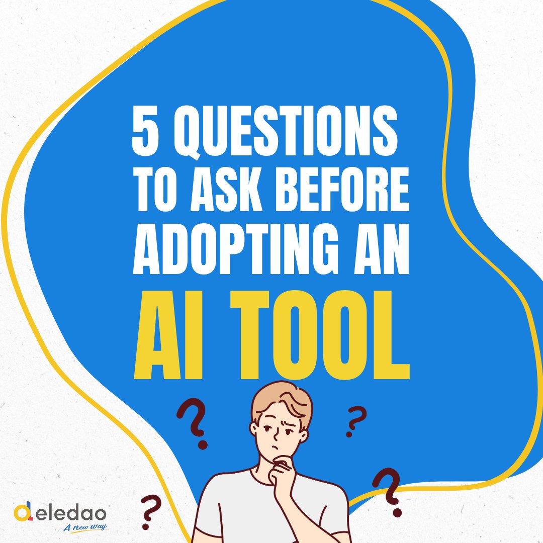 Thinking about introducing AI on your campus? Before you dive in, consider these important questions:

1️⃣ Is the tool secure? If it handles sensitive or regulated data, look through their privacy policy or if applicable, sign a data privacy agreement to ensure strong safeguards