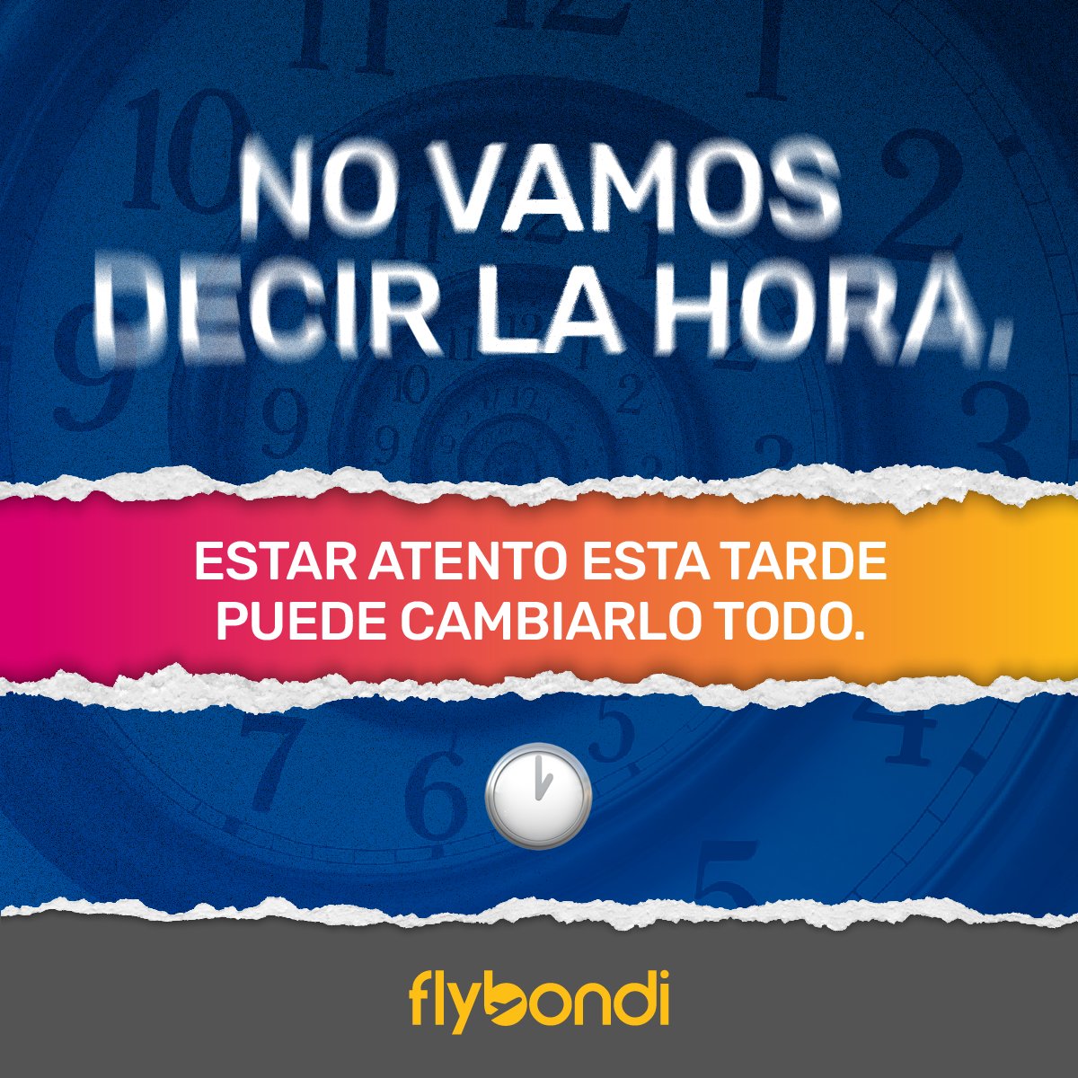 Yo que vos, esta tarde estoy atento... 👀

Hoy seguimos regalando pasajes para vos y tu mejor amigo✈️

Pero hay un detalle:
👉 Solo los primeros cinco en completar el formulario sorpresa se los llevan: bit.ly/3GGj7h1 
👉 El formulario de hoy se abre en cualquier momento