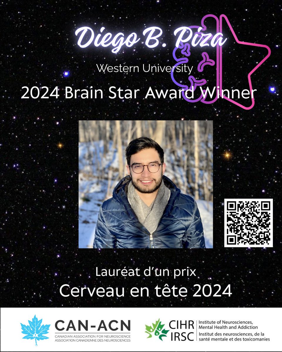 CAN_ACN's tweet image. Mieux comprendre le rôle de la vision dans la représentation de l’espace dans le cerveau en étudiant les primates en mouvement libre - Apprenez-en plus sur la recherche de Diego Piza, lauréat d'un prix Cerveau en tête: can-acn.org/fr/diego-b-piz… @WesternU @DiegoB_Piza @cihr_irsc