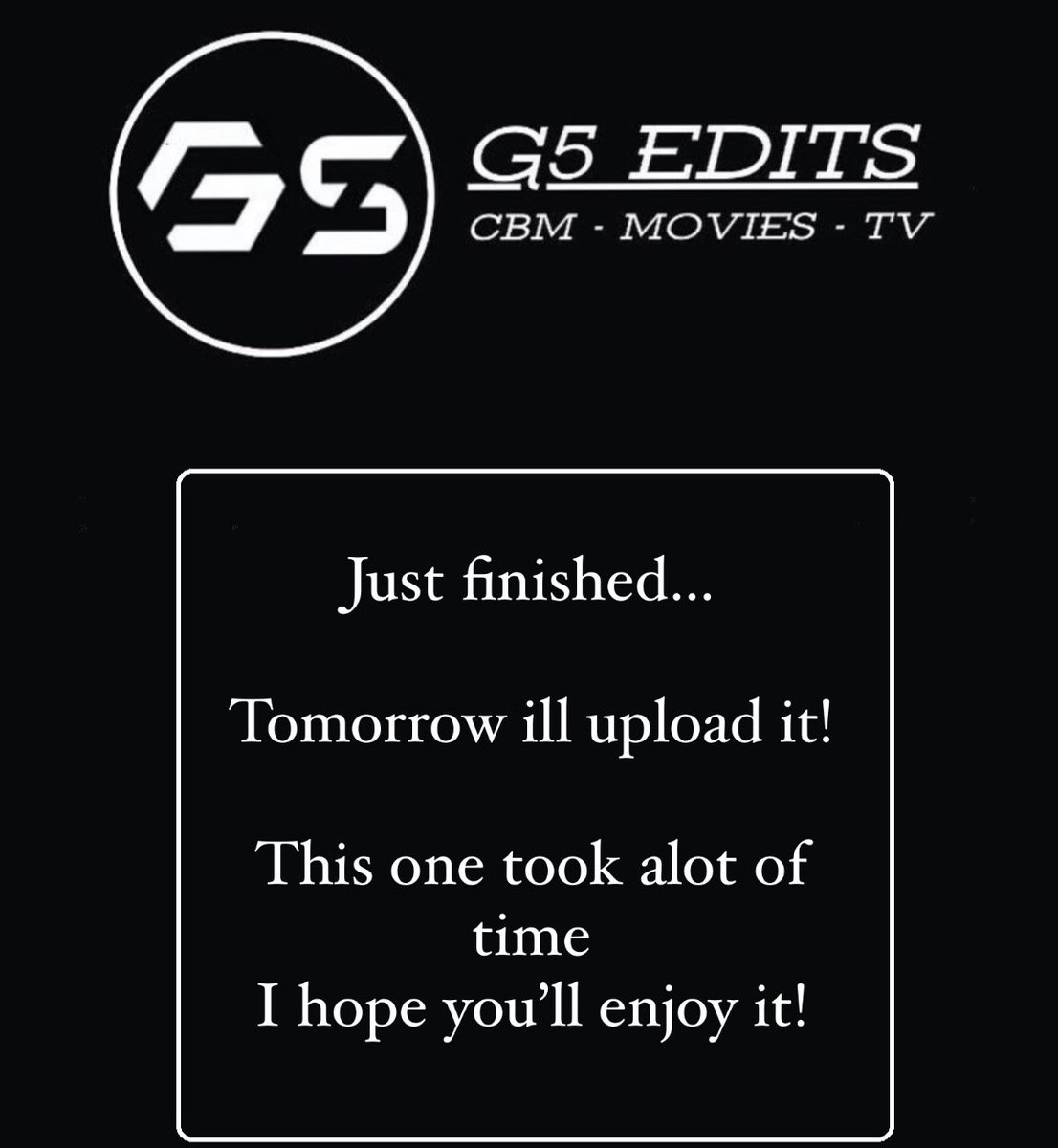 G5_Edits's tweet image. UPDATE: