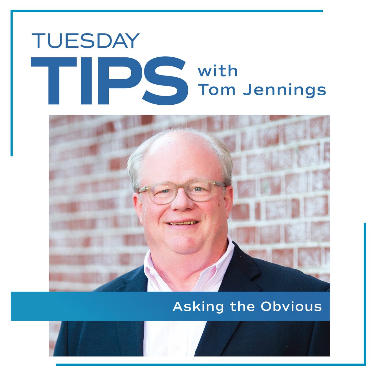 In this week’s edition of Tuesday Tips, Tom Jennings reminds us to always remember to talk about WHAT the product does for the customer, not HOW it does it. Watch the latest: tinyurl.com/mpt9mksr