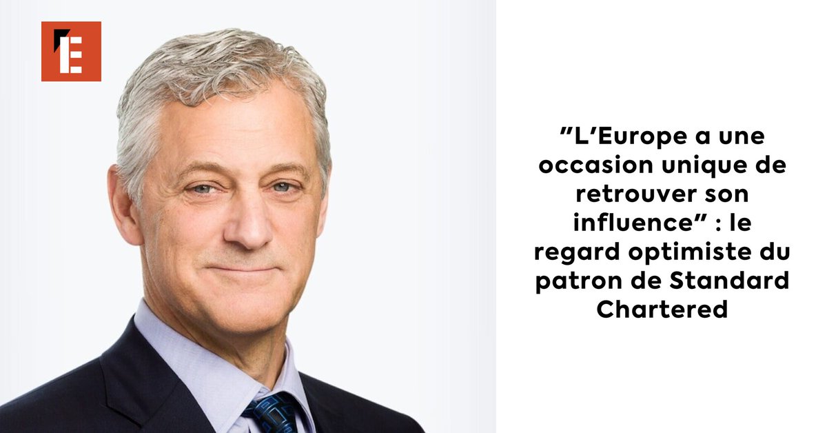 Le patron de la banque d’affaires britannique affiche son optimisme quant à la capacité du Vieux Continent à se faire une place entre la Chine et les Etats-Unis. 
➡️ l.lexpress.fr/tYG
✍️ <a href="/murielbreiman/">Muriel Breiman</a> et <a href="/TatianaSerova1/">Tatiana Serova</a>