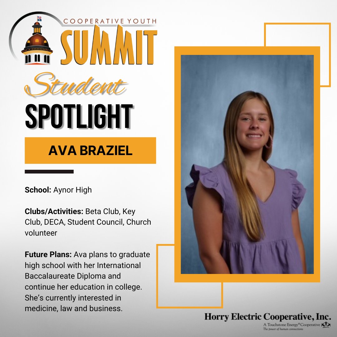 📜History in the making !

Ava Braziel is among students from across the state exploring the history of South Carolina’s capital. She's toured the Statehouse, met with lawmakers and learned about the role electric co-ops have in the community. #CooperativeYouthSummit