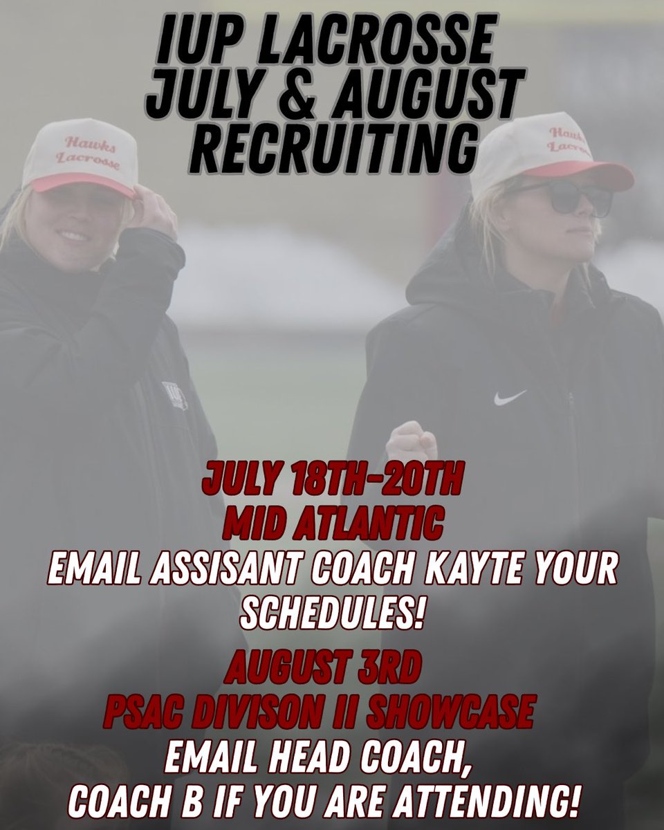 IUP Women’s Lacrosse tweet media