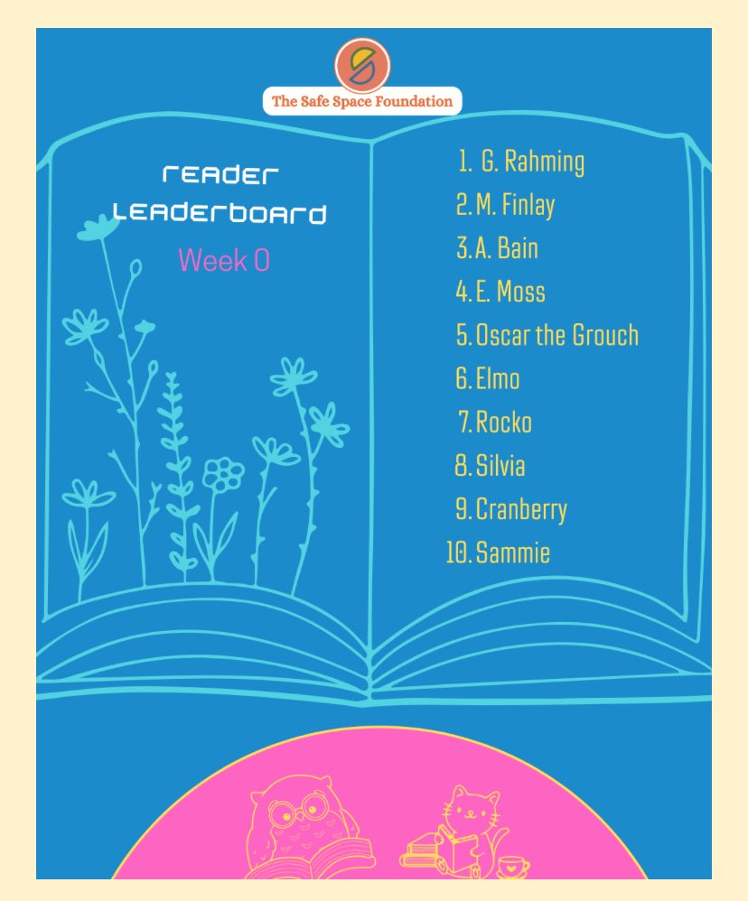 🗣️Calling All Readers! Save The Date &amp; Get Ready !✨

The Safe Space Foundation presents our 2025 Summer Reading Challenge📚.

Adults can join too but our kids, ages 5-17, will have a chance to sign up and appear on our leaderboard to see who comes out on top 🤩.

Stay tuned 😊.
