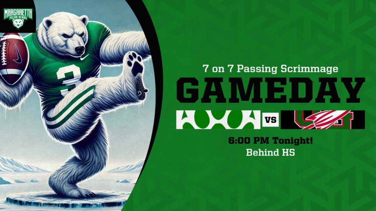 🏈 7on7 Tonight!

Catch us in action vs. Oak Harbor at 6 PM behind the high school. Fast reps, sharp routes, and Friday night energy on a Tuesday!

Come support the squad! 💚🐻‍❄️
#PolarBearFootball #7on7Season #OffseasonWork #GameSpeed
