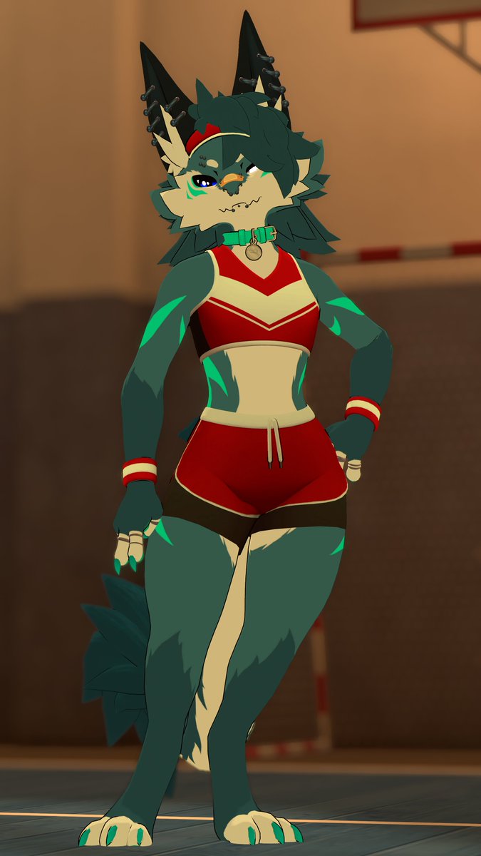 decided to start slaying harder. novabeast in skirt brings me life