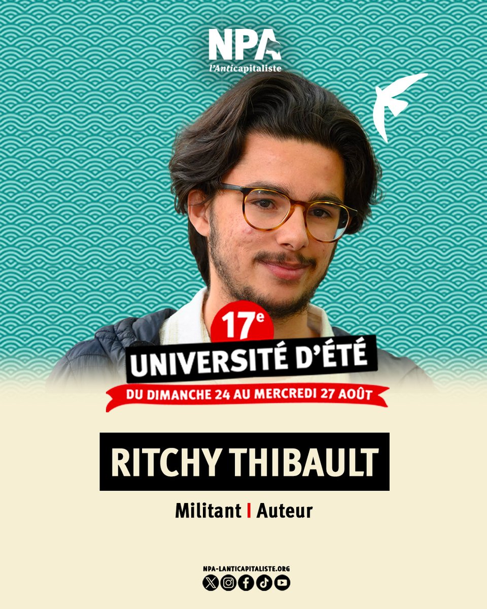 NPA - L'Anticapitaliste (@npa_officiel) on Twitter photo âNous avons le plaisir d'inviter la dĂ©putĂ©e <a href="/ErsiliaSoudais/">Ersilia Soudais</a> et le militant <a href="/ritchy_thibault/">Ritchy Thibault</a> pour un atelier dĂ©diĂ© Ă la lutte contre l'antitsiganisme et l'avant-premiĂšre du docu "Voyageurs : "on est considĂ©rĂ© comme les dĂ©chets de la sociĂ©tĂ©"
RĂ©sas đ npa-lanticapitaliste.org/UDT2025 âNous avons le plaisir d'inviter la dĂ©putĂ©e <a href="/ErsiliaSoudais/">Ersilia Soudais</a> et le militant <a href="/ritchy_thibault/">Ritchy Thibault</a> pour un atelier dĂ©diĂ© Ă la lutte contre l'antitsiganisme et l'avant-premiĂšre du docu "Voyageurs : "on est considĂ©rĂ© comme les dĂ©chets de la sociĂ©tĂ©"
RĂ©sas đ npa-lanticapitaliste.org/UDT2025