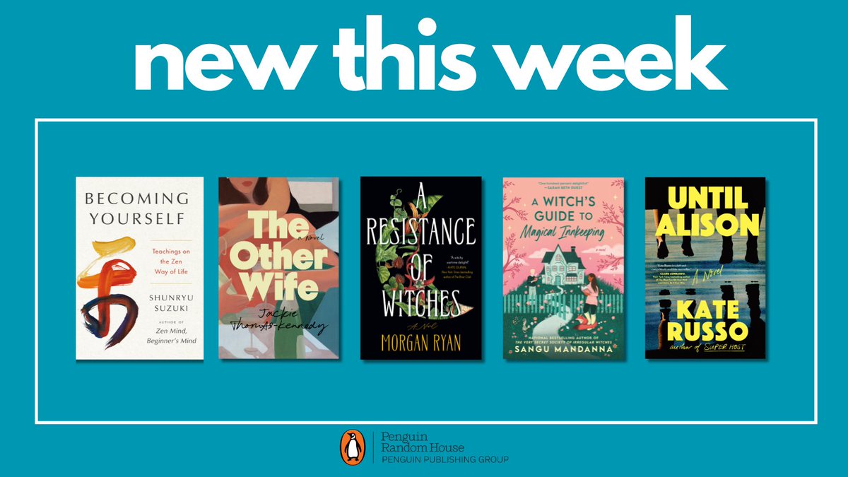 penguinusa's tweet image. Literary thrillers, cozy fantasy, and everything in between—your next read is waiting for you: bit.ly/3aNFiOr