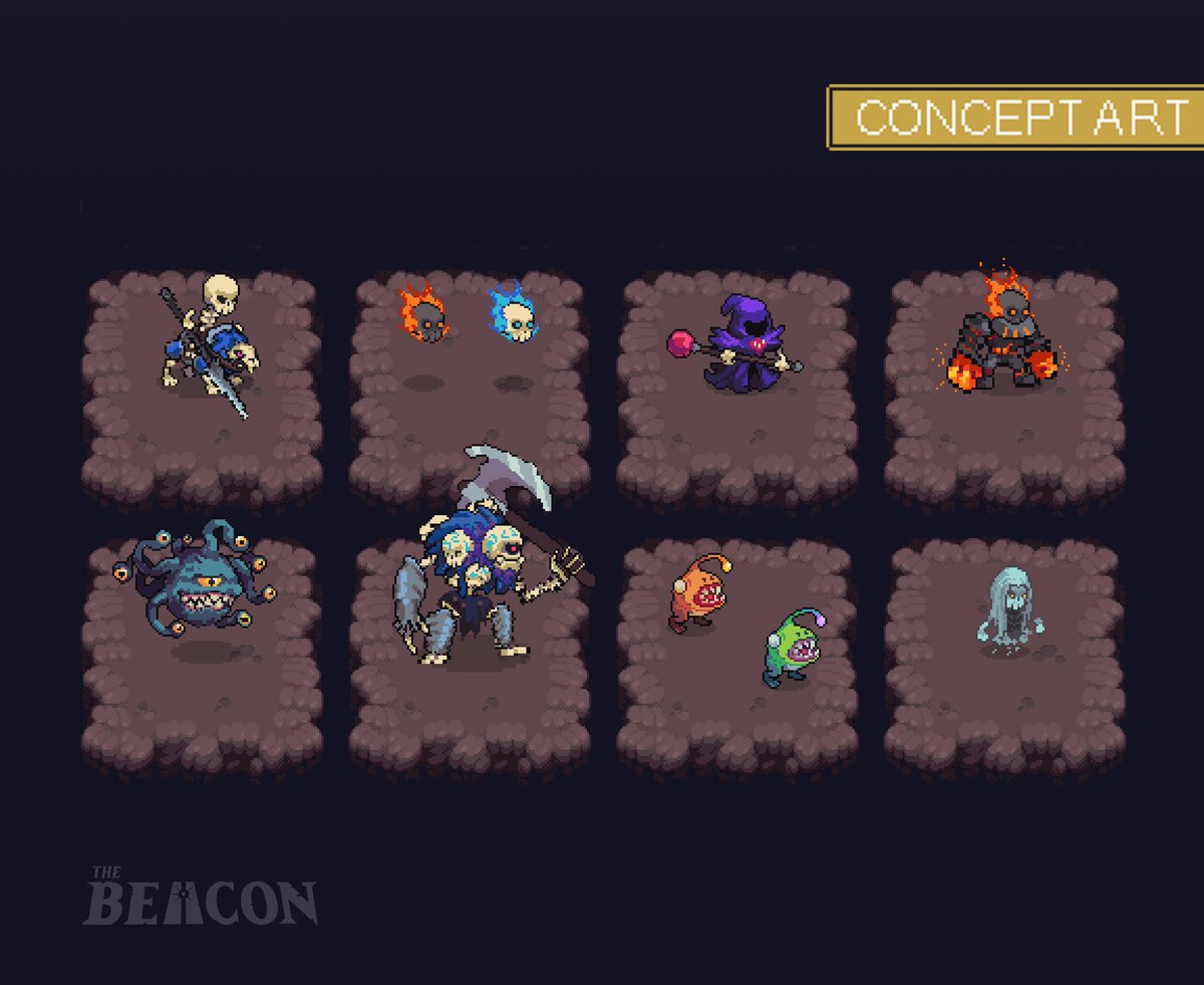 You guys really liked the last enemy concepts we shared, so here's part two!

Who's your favorite? 💀