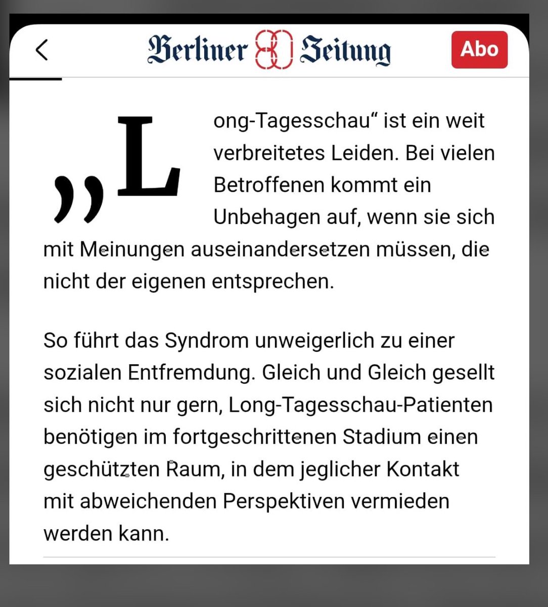 Long-Tagesschau… 😁