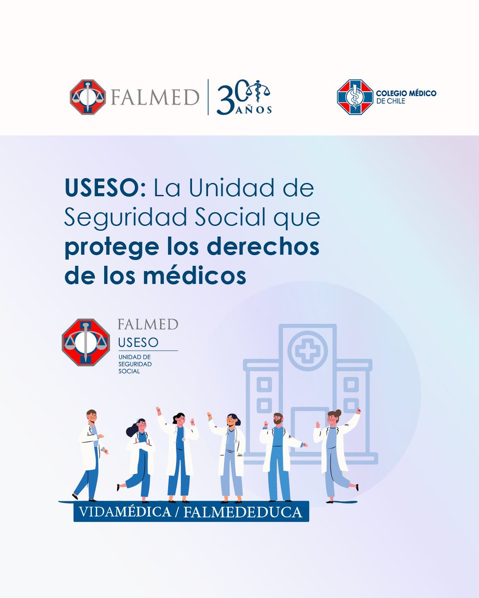 📣 𝗟𝗮𝘀 𝗿𝗲𝗴𝘂𝗹𝗮𝗰𝗶𝗼𝗻𝗲𝘀 𝗲𝗻 𝘀𝗲𝗴𝘂𝗿𝗶𝗱𝗮𝗱 𝘀𝗼𝗰𝗶𝗮𝗹 𝘆 𝘀𝗮𝗹𝘂𝗱 𝗹𝗮𝗯𝗼𝗿𝗮𝗹 𝘀𝗼𝗻 𝗰𝗮𝗱𝗮 𝘃𝗲𝘇 𝗺á𝘀 𝗲𝘀𝘁𝗿𝗶𝗰𝘁𝗮𝘀. Por eso, en FALMED creamos la 𝗨𝗻𝗶𝗱𝗮𝗱 𝗱𝗲 𝗦𝗲𝗴𝘂𝗿𝗶𝗱𝗮𝗱 𝗦𝗼𝗰𝗶𝗮𝗹 #𝗨𝗦𝗘𝗦𝗢, que desde agosto de 2023 entrega