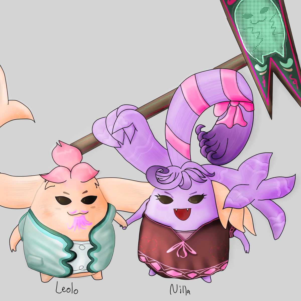 AliceXenoblader's tweet image. Four years ago today, I drew my own rendition of Riki’s parents.
It’s pretty cute. I imagined his mom being a badass. I might remake it at some point.
#art #xenoblade