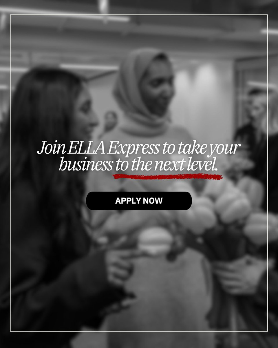 YSpaceYU's tweet image. Is ELLA Express right for you?
✅ Early-stage woman entrepreneur
✅ Want to build strong business foundations
✅ Need flexible, self-paced learning
Powered by @DesjardinsGroup
Applications now open! 🔗 yorku.ca/yspace/program…