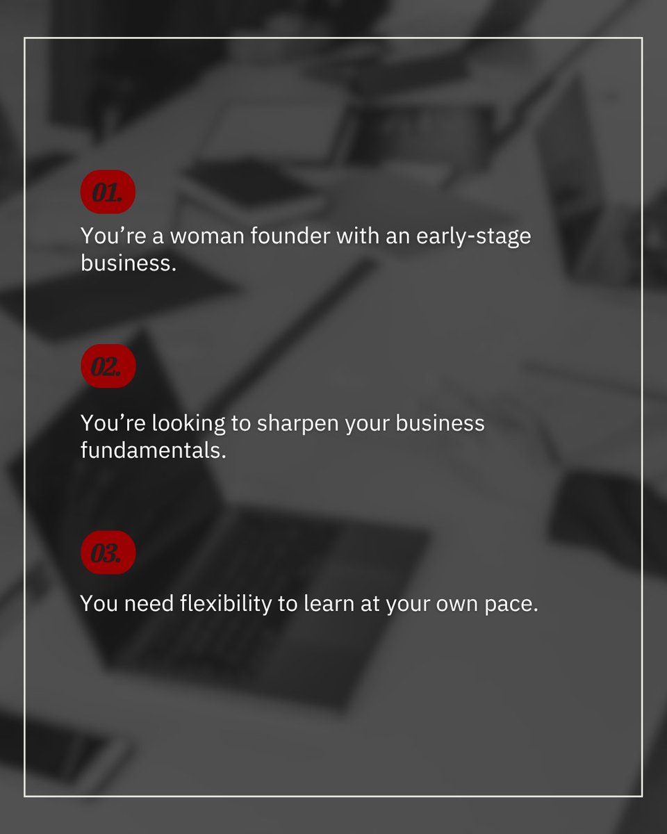 YSpaceYU's tweet image. Is ELLA Express right for you?
✅ Early-stage woman entrepreneur
✅ Want to build strong business foundations
✅ Need flexible, self-paced learning
Powered by @DesjardinsGroup
Applications now open! 🔗 yorku.ca/yspace/program…