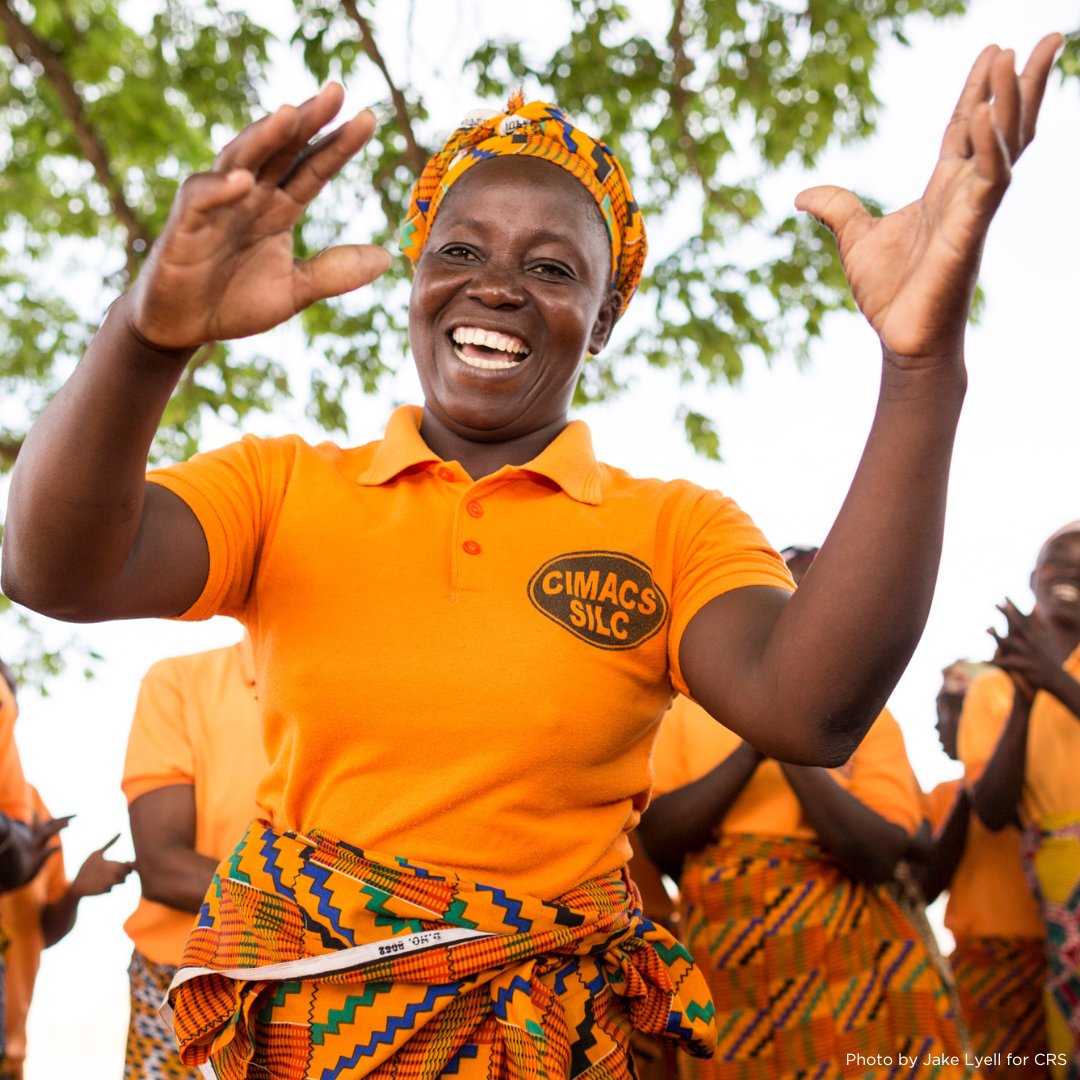 CatholicRelief's tweet image. #Dignity is... #Celebrating.
Even during #crisis, joy finds a way.
#HumanDignity