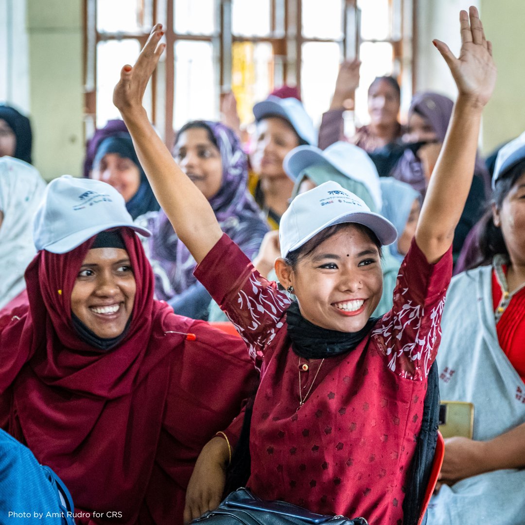 CatholicRelief's tweet image. #Dignity is... #Celebrating.
Even during #crisis, joy finds a way.
#HumanDignity