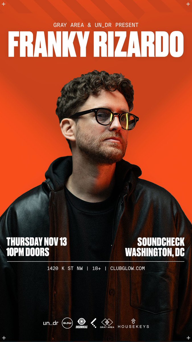 FrankyRizardo's tweet image. Announcing 3 new USA shows 🫱🏻🫲🏼
CHICAGO, NYC, WASHINGTON DC 🇺🇸