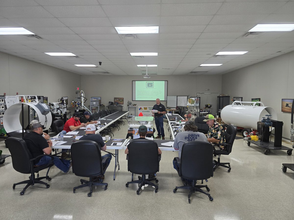 Illinois Fertilizer & Chemical Association - IFCA (@ilfertchem) on Twitter photo IFCA's John Rebholz is busy this week conducting #anhydrous #ammonia safety classes at the <a href="/ilcorn/">IL Corn</a> agricenter in bloomington. This is a great hands-on learning class on what the property and proper way to handle anhydrous ammonia.
<a href="/AgRetailers/">Agricultural Retailers Association</a> <a href="/croplifemag/">CropLife Media Group</a> IFCA's John Rebholz is busy this week conducting #anhydrous #ammonia safety classes at the <a href="/ilcorn/">IL Corn</a> agricenter in bloomington. This is a great hands-on learning class on what the property and proper way to handle anhydrous ammonia.
<a href="/AgRetailers/">Agricultural Retailers Association</a> <a href="/croplifemag/">CropLife Media Group</a>