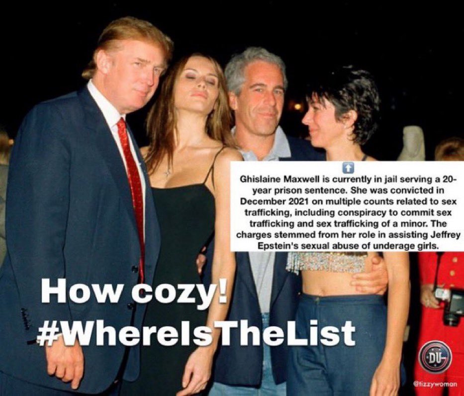 #DemsUnited #wtpBlueResists 

Anyone with a brain knows that Trump is all over the Epstein client list.  Why do you think Trump is trying to make it go away?

Republicans have now blocked the release of the Epstein files.  They are so proud of their pedophile President.