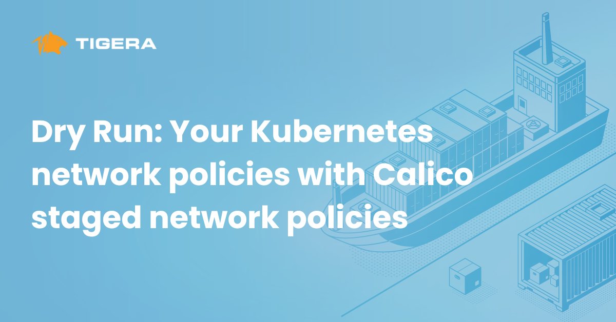 👀 Wish you could see what your network policy would do before deploying? Now you can with Calico Staged Policies and #Whisker observability.

Visualize allow/deny before it’s too late.

Details: tigera.io/blog/dry-run-y…

#Kubernetes #NetworkSecurity #Calico #CalicoCloudFreeTier
