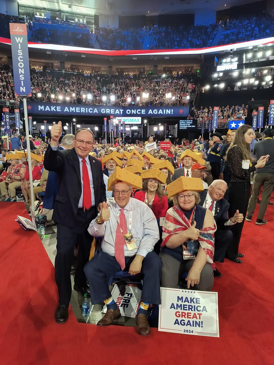 WIYRs's tweet image. A year ago today the celebration to Make America Great Again, again kicked off right here in Milwaukee!
A week many of us will never forget!
#RNC2024