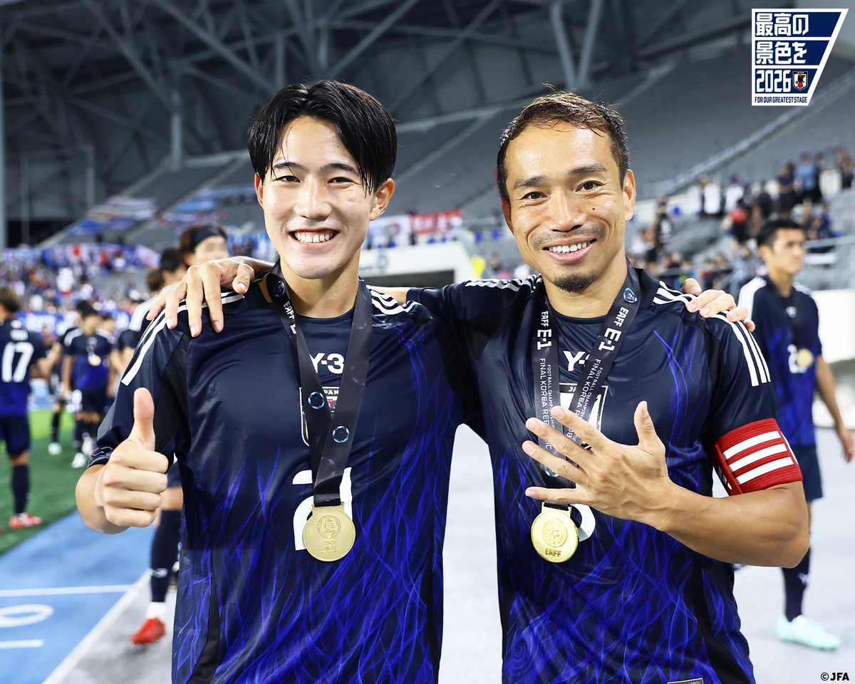 最年長&最年少コンビ✨ そして FC東京先輩後輩✨ 日本の未来！！ #佐藤