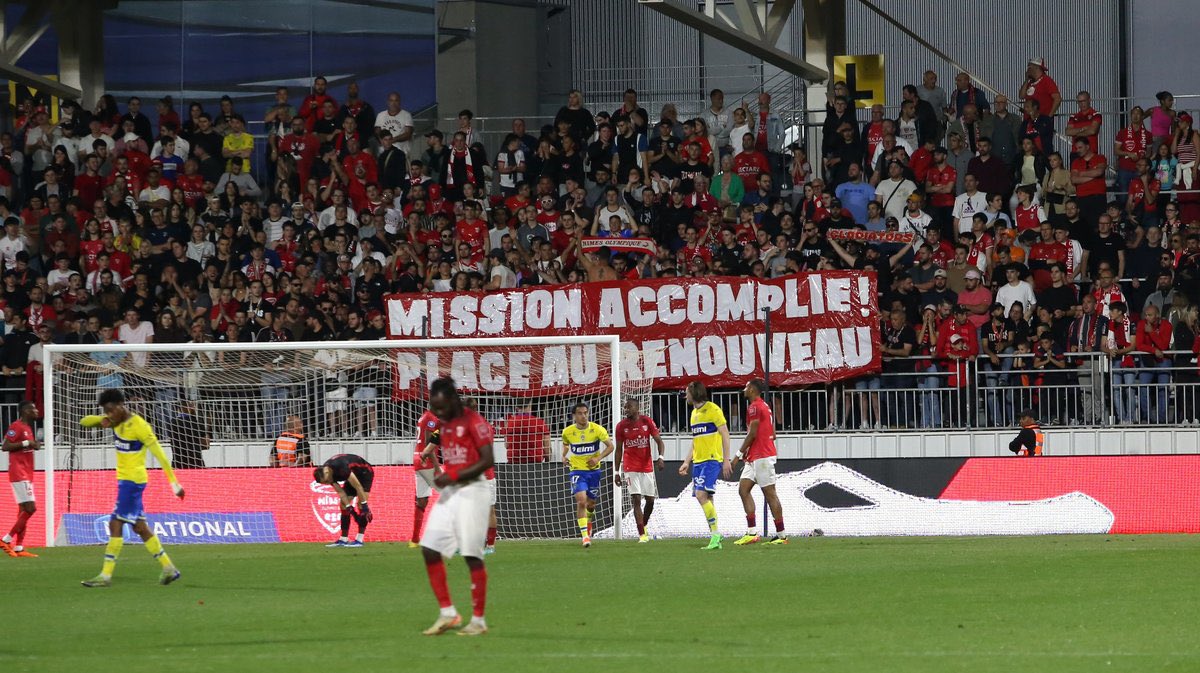 StatsDeNim's tweet photo. 🚨LE NÎMES OLYMPIQUE EST MAINTENU EN NATIONAL 2

La DNCG valide le budget présenté par Thierry Cenatiempo et encadre la masse salariale du club pour la saison 2025/2026.

👉 Le calendrier de National 2 sortira à la fin du mois. Avec une première journée prévue le 16 août. https://t.co/EYGVqPH9Ej