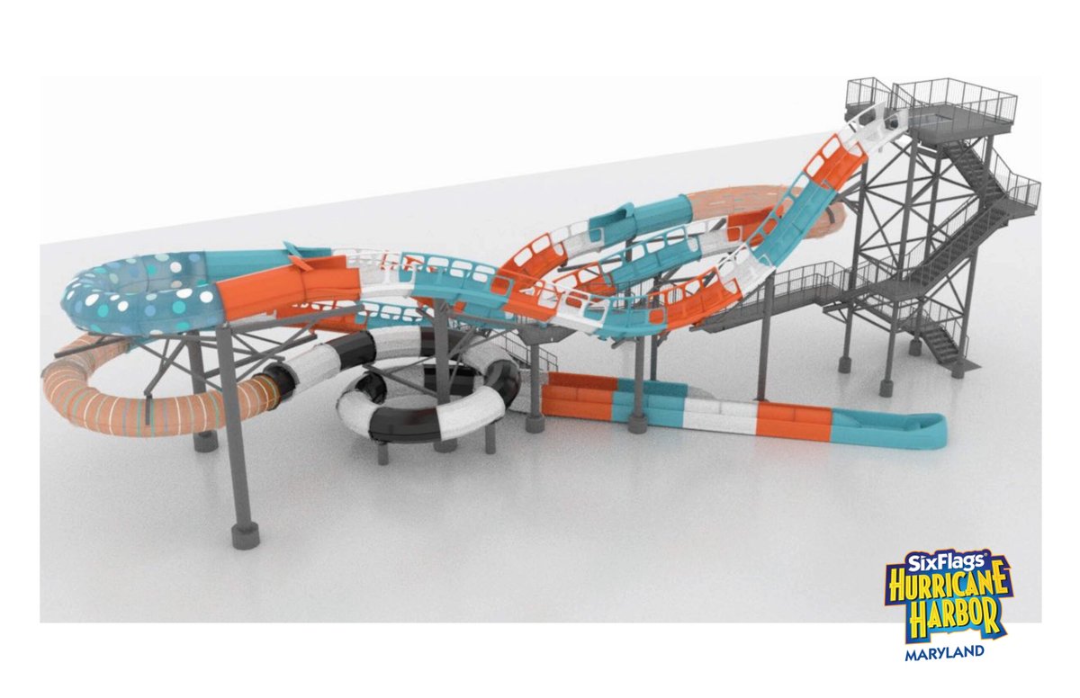 KSlideStudios's tweet image. 🌊Six Flags has yesterday trademarked SUPERIOR SHORES WATERPARK. All signs point to Valleyfair retheming Soak City for their 50th anniversary in 2026.
Could we see them rescue RipQurl Blaster (2024-2025) from Six Flags America? They have the space, budget, and incentive.