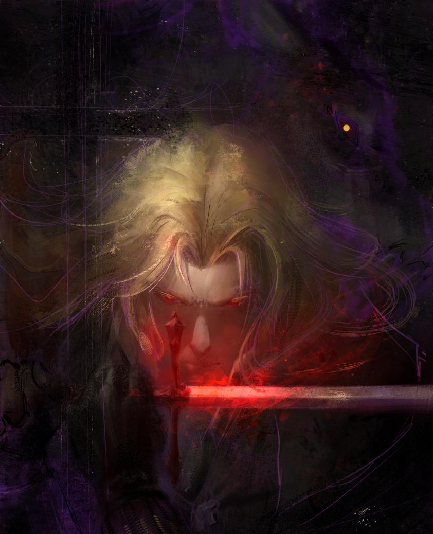 Another version of The Alucard #Castlevania #Alucard #vampiregoth #digitalart
