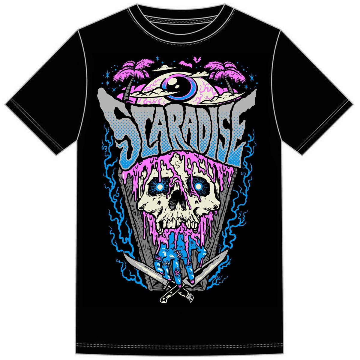 ScaradiseFl's tweet image. Please don’t fall for scammers in our comments. If we didn’t post the link ourselves, it’s likely a scam.
New shirt design pre-order:
scaradise.bigcartel.com/product/scarad…