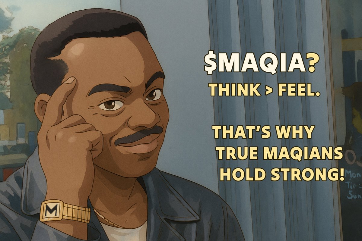 🚫 Feelings cost bags. $MAQIA isn’t for the weak-minded!

💰 情绪毁筹码，#MAQIA 不适合意志薄弱者。