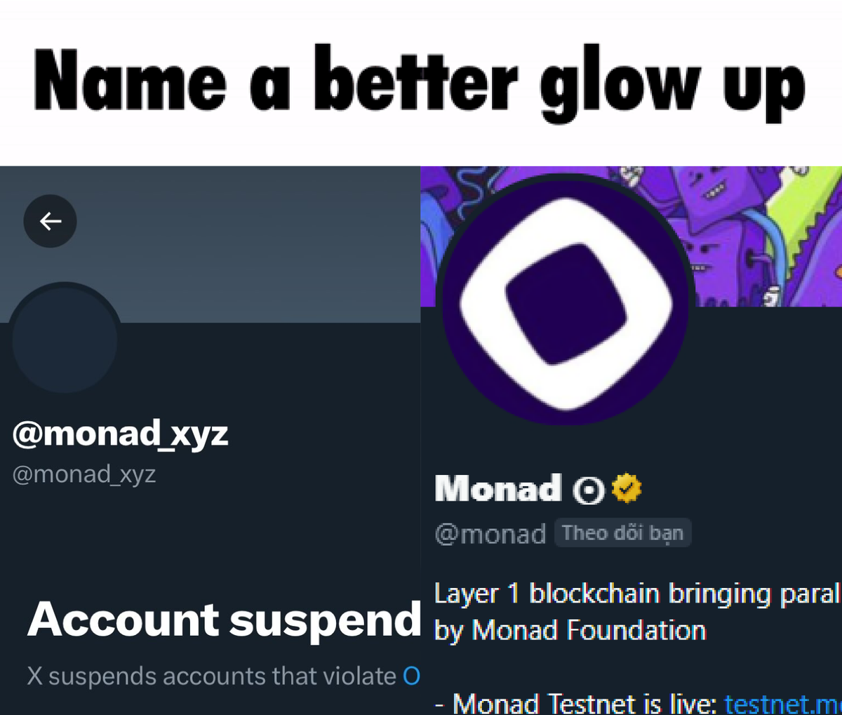 be_kindplss's tweet image. we are @monad