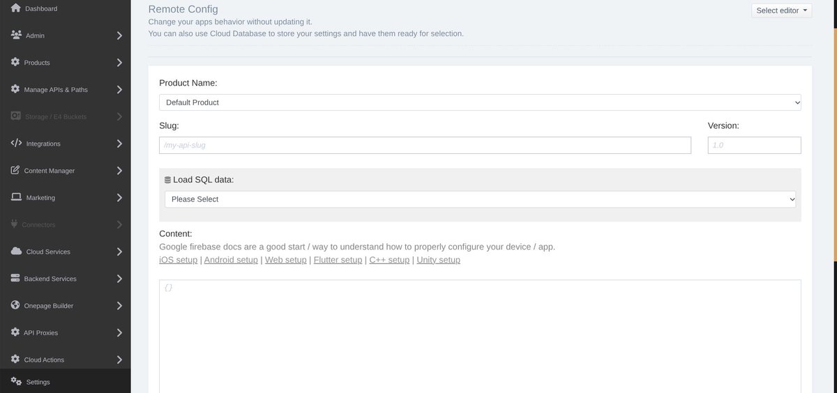 Change your apps behavior without updating it. Try SAPI's Remote Config tool. simple-api.app #flutter #reactnative #mobile #ios #android #swift #kotlin #api #sapi