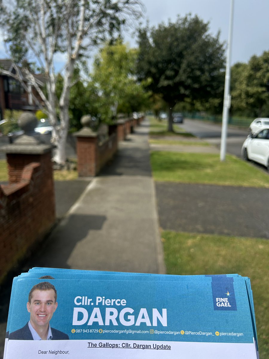 Out to drop an update letter of the work I have been doing for residents of the Gallops to help resolve some of their local issues 📑 

#Local #Letter #Update