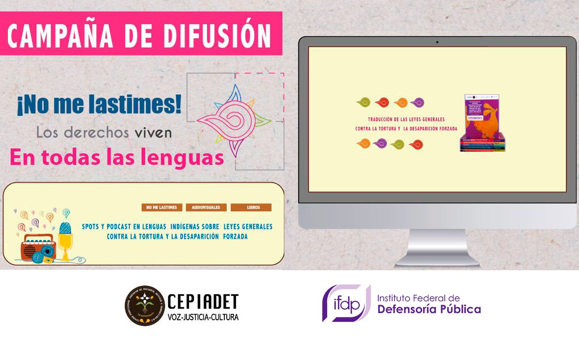 defensoriaifdp's tweet image. 🌱 La justicia también se escribe y se escucha en lenguas indígenas.
En el micrositio de @CEPIADET encontrarás materiales clave sobre la tortura y la desaparición en 11 lenguas indígenas, pensados para acercar los derechos humanos a quienes históricamente han sido silenciados.…