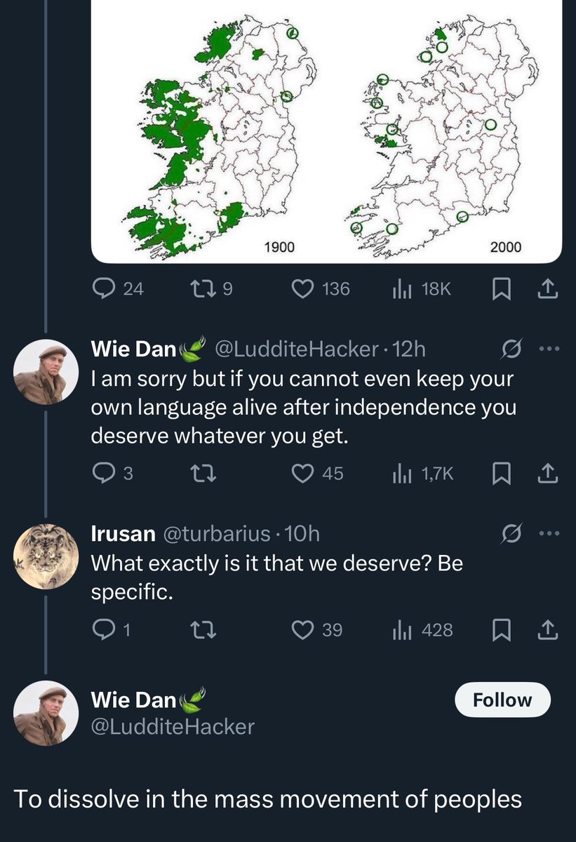 FortressLugh's tweet image. If nothing else, let this evil attitude inspire you to learn your ancestral language.
