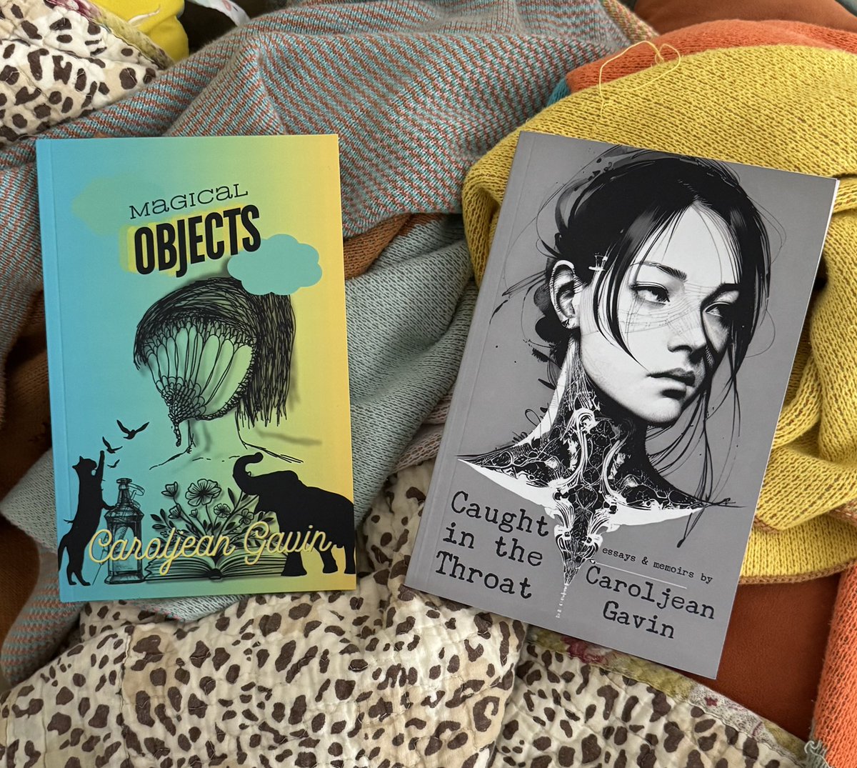 As I'm looking for work I'm scrambling to put funds together for daily life If you would like to help, I'm selling a signed bundle of my fiction and nonfiction collection for $30 Just PayPal me: caroljeangavin@gmail.com and leave a note with your address and I'll get them to you.