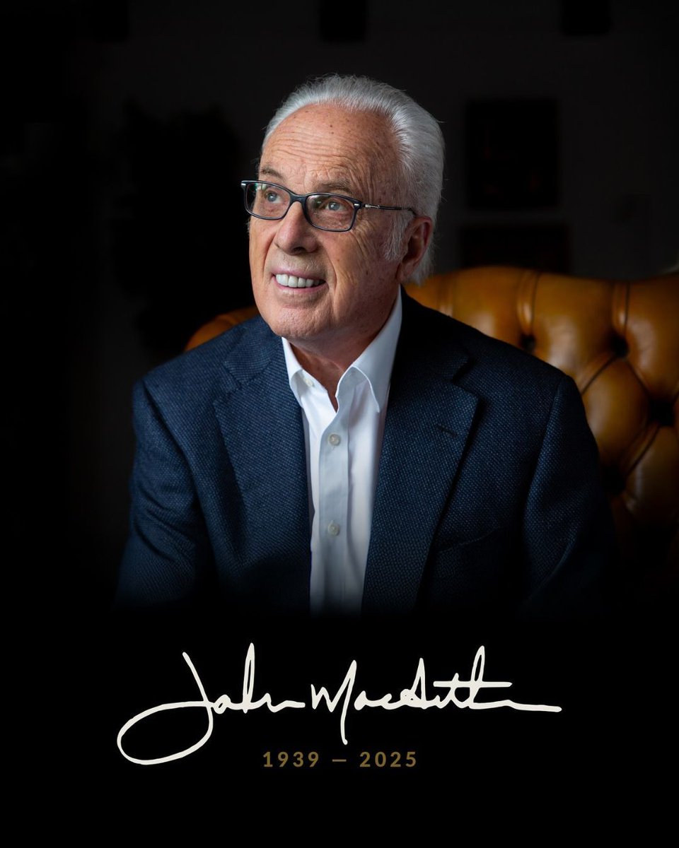 chuckswindoll's tweet image. As we reflect on the remarkable years of ministry that John MacArthur dedicated to the Gospel, we find ourselves celebrating a profound legacy of preaching and teaching that has touched countless lives. John was a stalwart defender of truth, a man who unwaveringly stood on the…