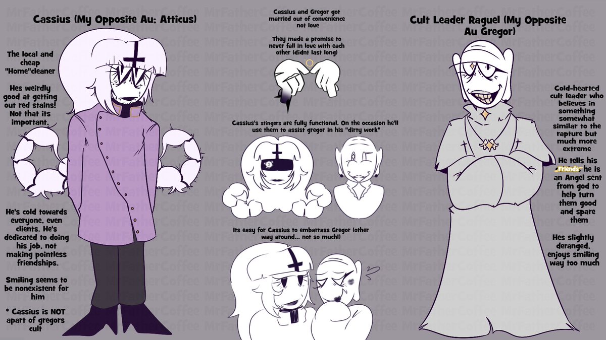 MrFatherCoffee's tweet image. My Opposite Au With #ReligiousRoast 

#selfship #spookymonth #spookymonthfathergregor #spookymonthoc #spookymonthfanart