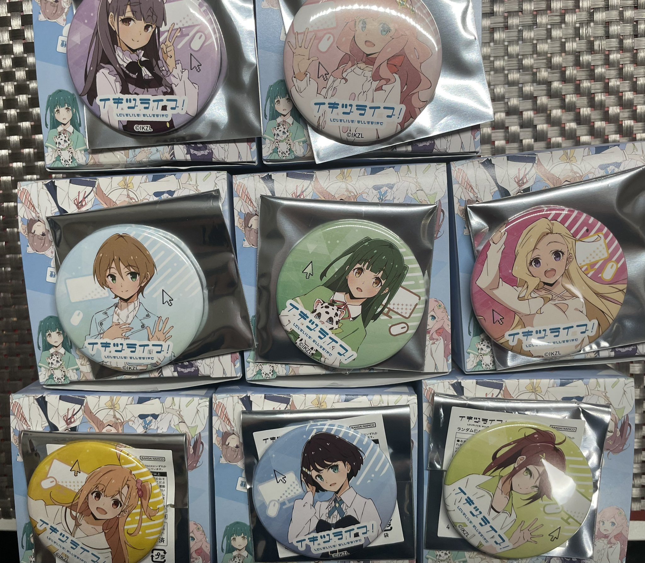イキヅライブ ラブライブ　ゲーマーズ　缶バッジ 高橋ポルカ 10個 イキヅライブ ラブライブ ゲーマーズ 缶バッジ 高橋ポルカ 10個