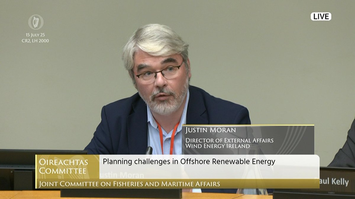 WindEnergyIRL's tweet image. Offshore wind energy will be a major source of employment, investment and new opportunities for our coastal communities and for all alongside whom we will work with in our maritime sector.
@moranjustin of Wind Energy Ireland and RWE’s Paul Kelly, chairperson of the WEI Fishing…